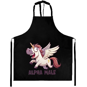Discover Storm the Psycho Pegacorn Aprons
