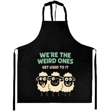 Discover Funny Black Sheep Cousin Quirky Family Outcast Aprons