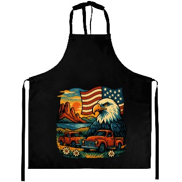 Discover Eagle Glory Aprons
