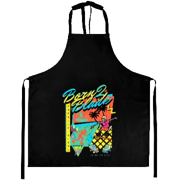 Discover Born 2 Blade 90s Nostalgia Design Aprons