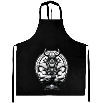 Discover Viking Warrior Man Odin Thor Norman Walhalla Aprons