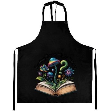 Discover Reading Grows Weird Things Psychedelic Mushroom Aprons