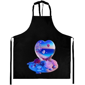 Discover Love's Deepest Reflection Aprons