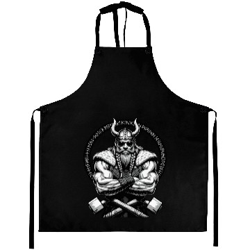 Discover Viking Warrior Man Odin Thor Norman Walhalla Aprons