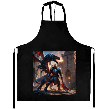 Discover Dragon man Aprons