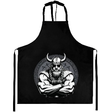 Discover Viking Warrior Man Odin Thor Norman Walhalla Aprons