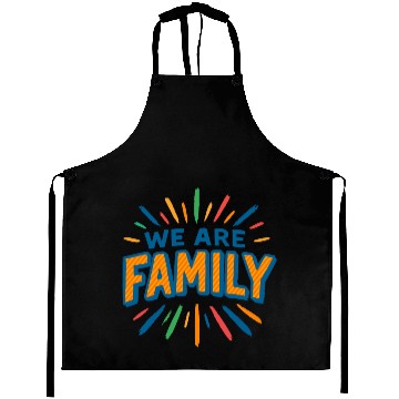 Discover We are Family 1 Aprons