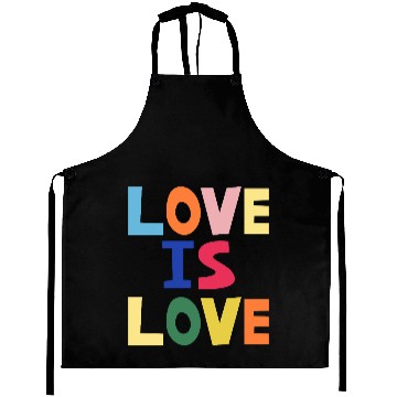 Discover love is love Aprons