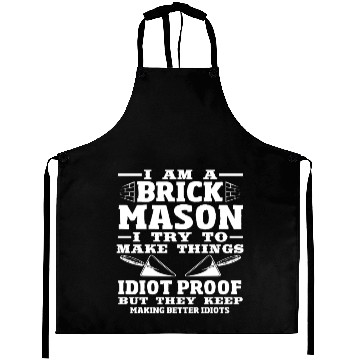 Discover Bricklayer I Am A Brick Mason Making Things Aprons