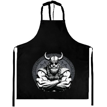Discover Viking Warrior Man Odin Thor Norman Walhalla Aprons