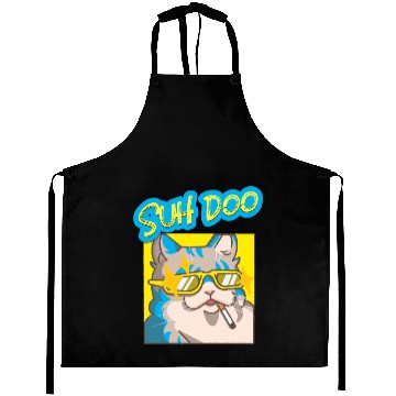 Discover Suh Doo Modern Funny Style Aprons