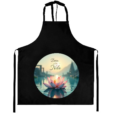 Discover Sacred Nile Lotus Aprons