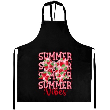 Discover Strawberry Summer Vibes Aprons