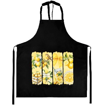 Discover Summer Lemon Easy Peasy Aprons
