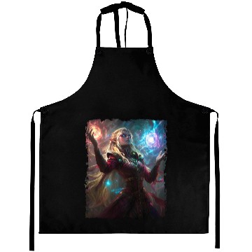 Discover Magical Elf Sorceress under Starlight Aprons