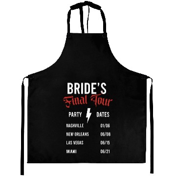 Discover Bride's Final Tour Tour Aprons Design