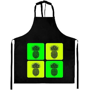 Discover Pop Art Pineapple Aprons