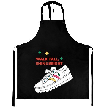 Discover Walk Tall Shine Bright Platform Shoe 70s Aprons
