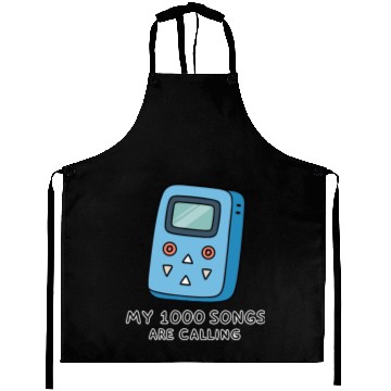 Discover My 1000 Songs Calling MP3 Player 2000s Aprons