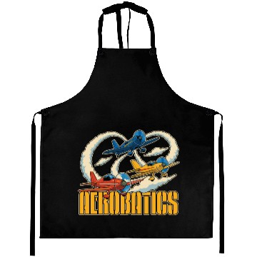 Discover Aerobatic Pilot Aerobatics Airplane Enthusiast Aprons