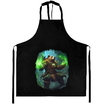 Discover Forest Guardian Channeling Mystic Nature Magic Aprons