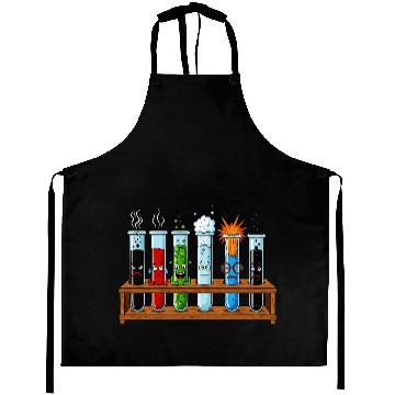Discover Funny Science Test Tubes Aprons