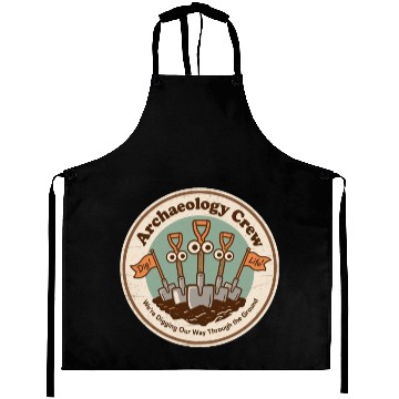 Discover Archaeology Crew Digging History Fun Aprons