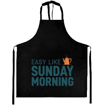 Discover Lazy Sunday Morning Aprons