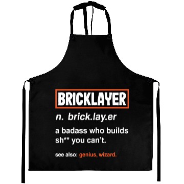 Discover Bricklayer Definition Genius Wizard Humor Aprons