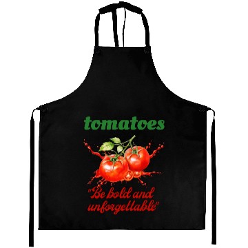 Discover Be Bold & Unforgettable Tomato Aprons – Unisex Style
