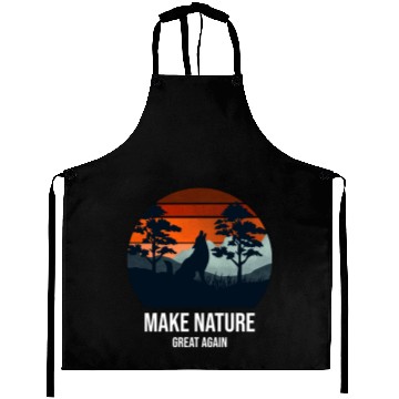 Discover Make Nature Great Again Wilderness Aprons