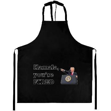 Discover Trump fires Kamala Aprons