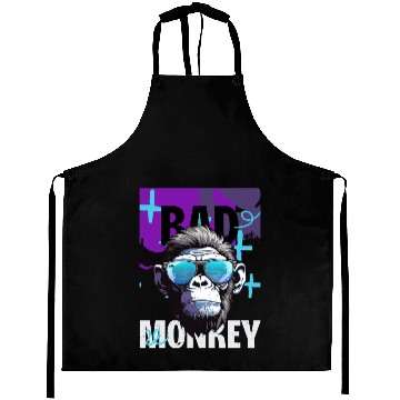Discover Monkey design Aprons