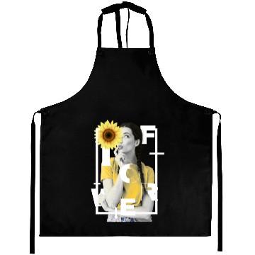 Discover Sunflower Girl Aprons