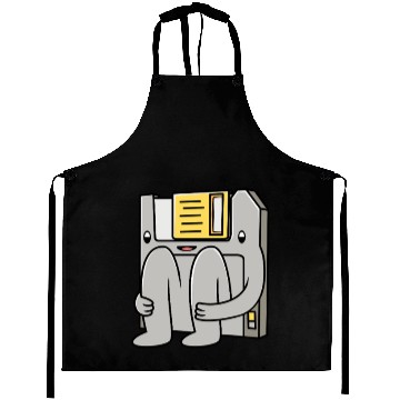 Discover Computer Disc Floppy Disk Aprons