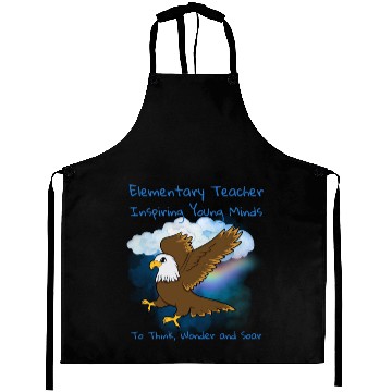 Discover Elementary Teacher Inspiring Young Minds Aprons
