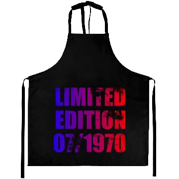 Discover 55th birthday Limited Edition 07/1970 Aprons