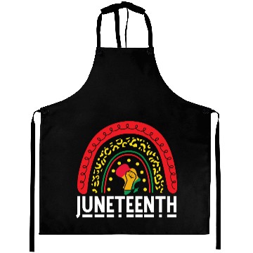 Discover Juneteenth Black Pride Aprons