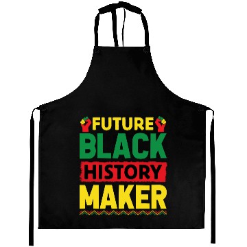 Discover Future Black History Maker Juneteenth Aprons