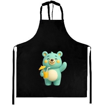 Discover A bear cub with a cocktail Aprons