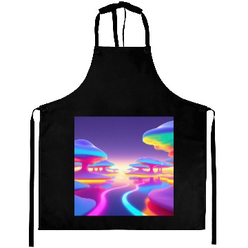 Discover Floating Islands of Light – Psychedelic Minimal Aprons
