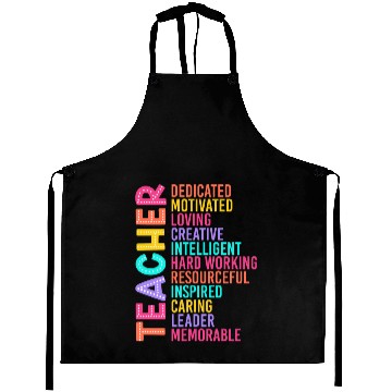 Discover Teacher Back to School Aprons