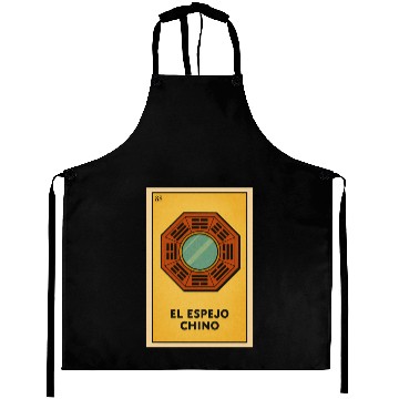 Discover EL ESPEJO CHINO - THE CHINESE MIRROR - LA LOTERÍA Aprons