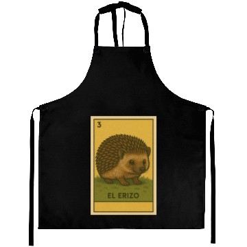 Discover EL ERIZO - THE HEDGEHOG - LA LOTERÍA Aprons