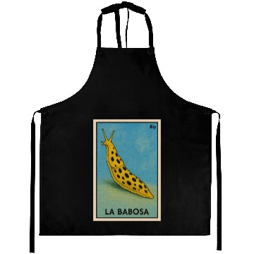 Discover LA BABOSA - THE SLUG - LA LOTERÍA Aprons