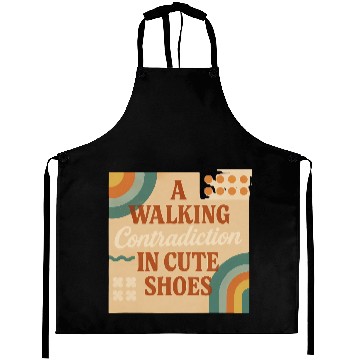 Discover A Walking Contradiction in Cute Shoes - Retro Aprons