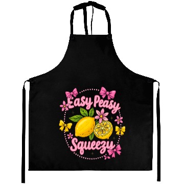 Discover Preppy Lemon Summer Lemon Coquette Aprons