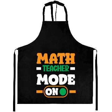 Discover Math Teacher Mode On Enthusiast Design Aprons