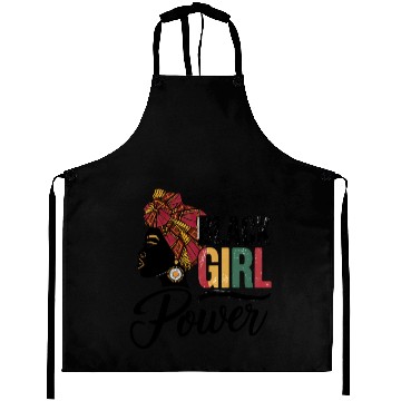 Discover Juneteenth BLACK GIRL Power Aprons