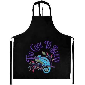 Discover Too Cool to Blend – Chameleon Attitude Aprons